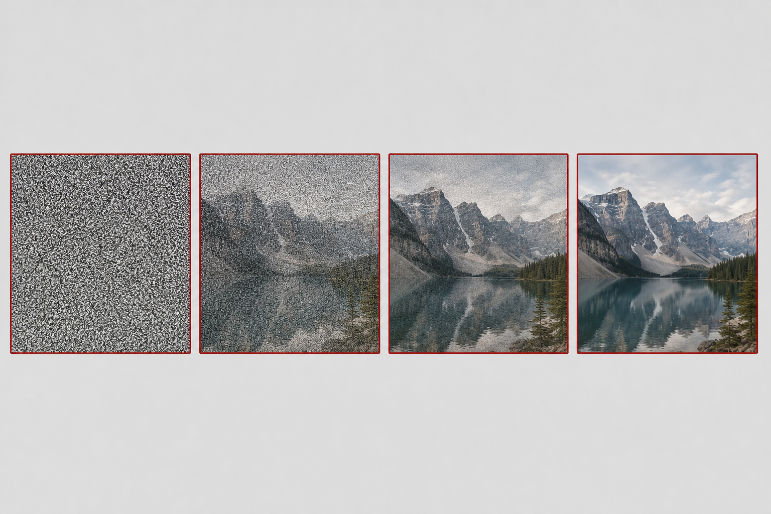 How AI learned to make art by reversing pure noise